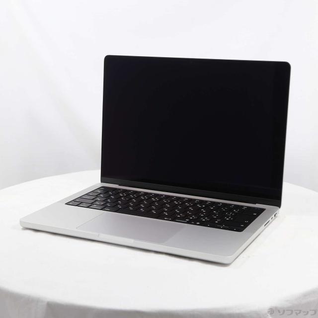 (中古)Apple MacBook Pro 14.2-inch Late-2025 MDE44J/A Apple M5 10コアCPU_10コアGPU 16GB SSD512GB シルバー (26.3 Tahoe)(262-ud)
