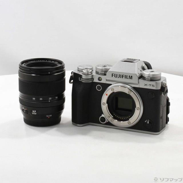 (中古)富士フイルム FUJIFILM X-T5 XF16-50mm レンズキット シルバー(269-ud)