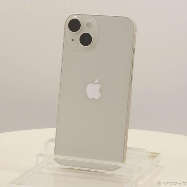 (中古)Apple iPhone14 128GB スターライト MPUQ3J/A SIMフリー(198-ud)