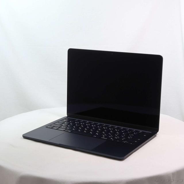 (中古)Apple MacBook Air 13.6-inch Mid-2022 MLY43J/A Apple M2 8コアCPU_10コアGPU 8GB SSD512GB ミッドナイト (26.3 Tahoe)(276-ud)
