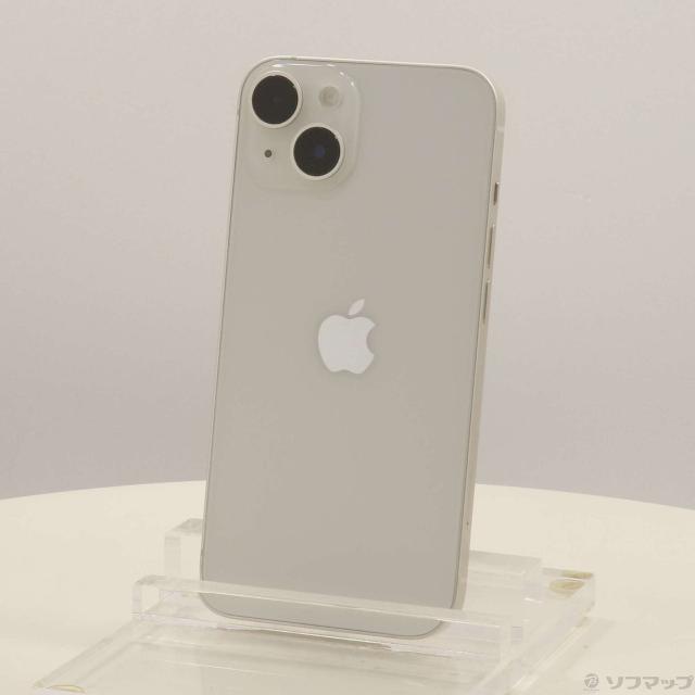(中古)Apple iPhone14 128GB スターライト MPUQ3J/A SIMフリー(198-ud)