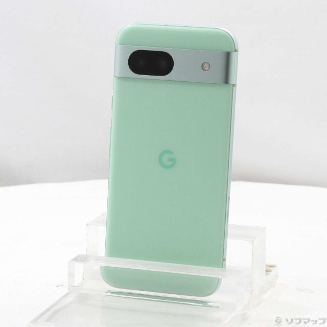 中古)GOOGLE Google Pixel 8a 128GB アロエ G576D SIMフリー(262-ud)の 