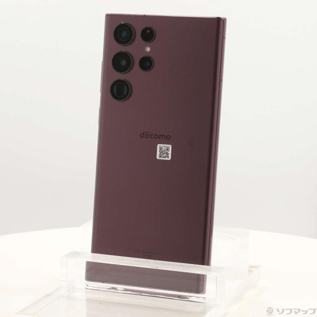 Galaxy S22 ULTRA 【docomo SC-52C】バーガンディ 中古)SAMSUNG Galaxy S22 Ultra 256GB バーガンディ SC-52C docomo SIM