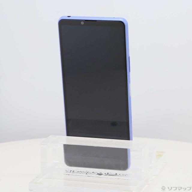 (中古)SONY Xperia 10 III 128GB ブルー SO-52B docomoロック解除SIMフリー(305-ud)_2