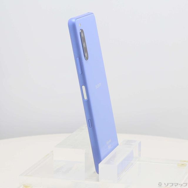 (中古)SONY Xperia 10 III 128GB ブルー SO-52B docomoロック解除SIMフリー(305-ud)_3
