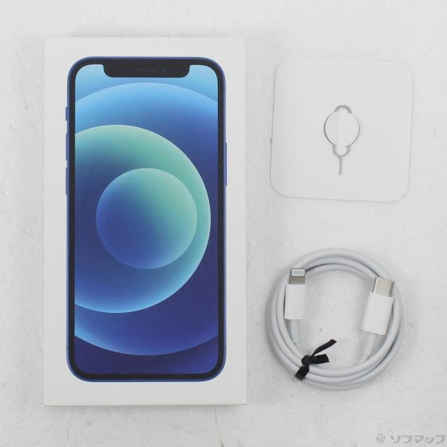 (中古)Apple iPhone12 mini 256GB ブルー MGDV3J/A SIMフリー(295-ud)_4
