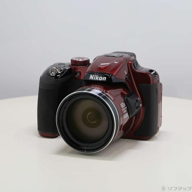 (中古)Nikon COOLPIX P600 RD レッド (1605万画素/60倍/SDXC)(262-ud)
