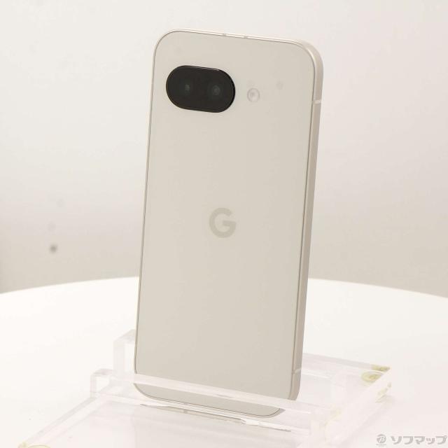 (中古)GOOGLE Google Pixel 9a 128GB ポーセリン G3Y12 SIMフリー(371-ud)