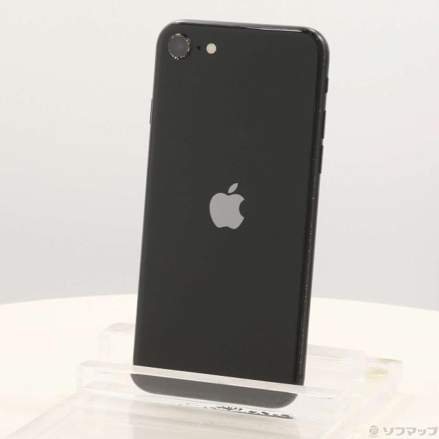 (中古)Apple iPhone SE 第2世代 64GB ブラック MX9R2J/A SIMフリー(198-ud)