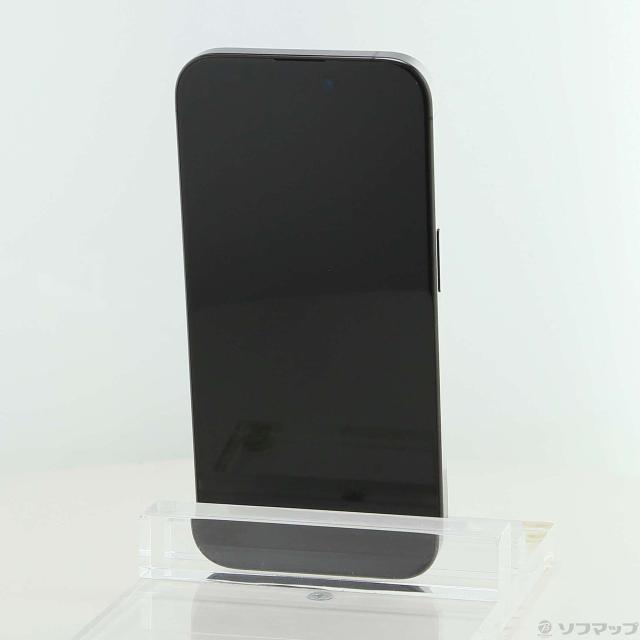 (中古)Apple iPhone15 Pro 256GB ブラックチタニウム MTUC3J/A SIMフリー(196-ud)_2