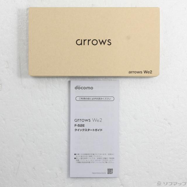 (中古)FCNT arrows We2 64GB ネイビーグリーン F-52E docomo SIMフリー(305-ud)_4