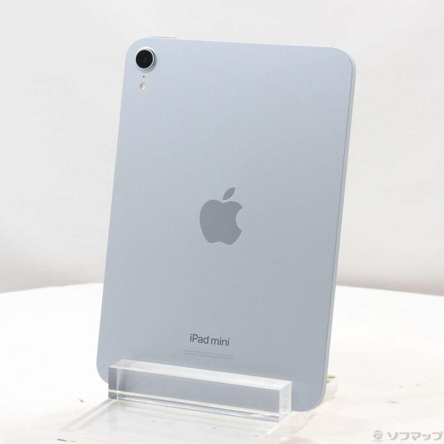 (中古)Apple iPad mini(A17 Pro) 128GB ブルー MXN73J/A Wi-Fi(377-ud)