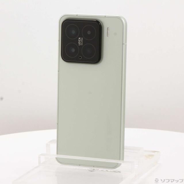 (中古)XIAOMI Xiaomi 15 512GB グリーン MZB0KEDJP SIMフリー(352-ud)