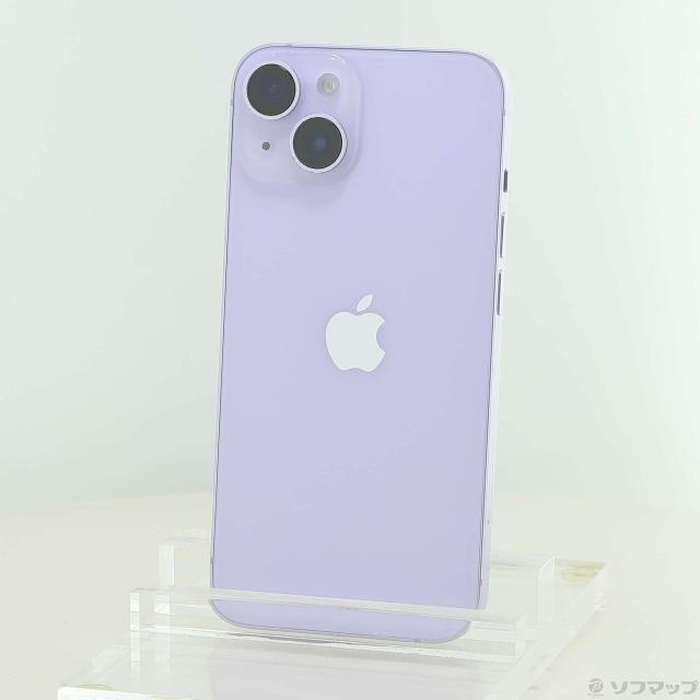 中古)Apple iPhone14 256GB パープル MPW93J/A SIMフリー(262-ud