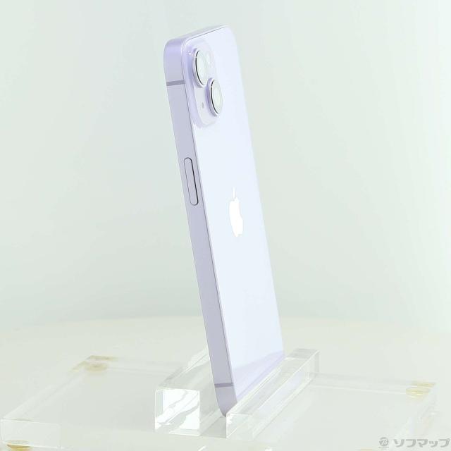 中古)Apple iPhone14 256GB パープル MPW93J/A SIMフリー(262-ud