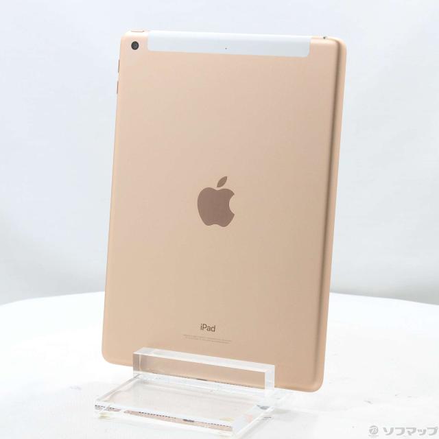 中古)Apple iPad 第6世代 128GB ゴールド MRM22J/A docomoロック解除