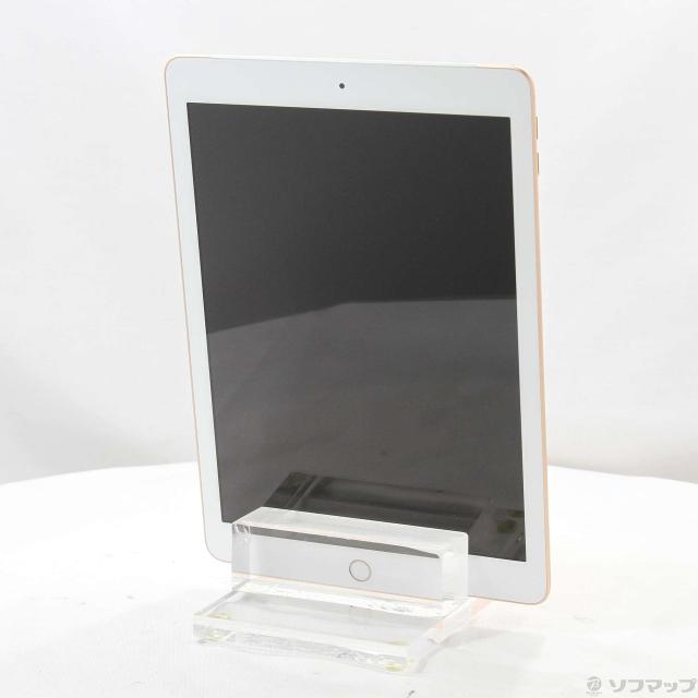 中古)Apple iPad 第6世代 128GB ゴールド MRM22J/A docomoロック解除