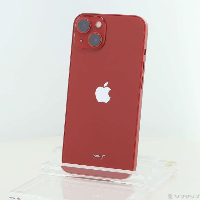 (中古)Apple iPhone13 128GB プロダクトレッド MLNF3J/A SIMフリー(269-ud)