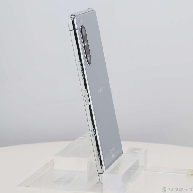 (中古)SONY Xperia 5 II 128GB グレー SO-52A docomoロック解除SIMフリー(305-ud)_3