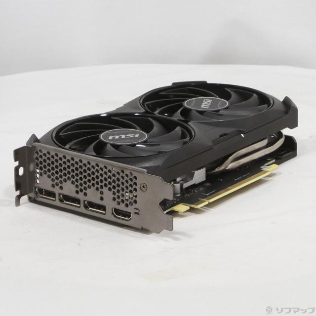 (中古)MSI MSI GeForce RTX 4060 Ti VENTUS 2X BLACK 8G OC(262-ud)