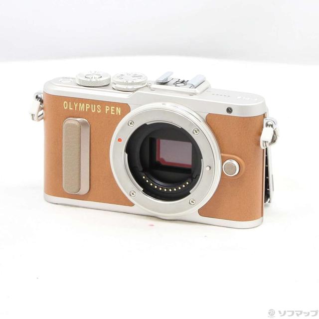 (中古)OLYMPUS PEN E-PL8 ボディ ブラウン(262-ud)