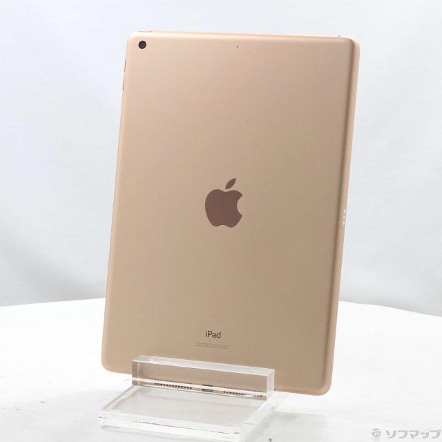 (中古)Apple iPad 第8世代 32GB ゴールド MYLC2J/A Wi-Fi(258-ud)
