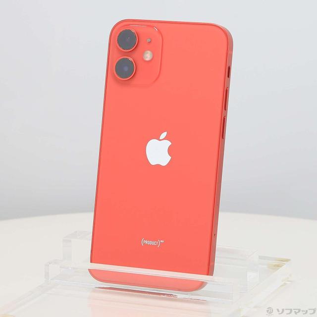 中古)Apple iPhone12 mini 64GB プロダクトレッド MGAE3J/A SIMフリー