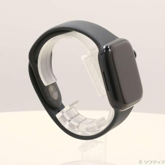 (中古)Apple Apple Watch Series 7 GPS 41mm ミッドナイトアルミニウムケース ミッドナイトスポーツバンド(251-ud)_3