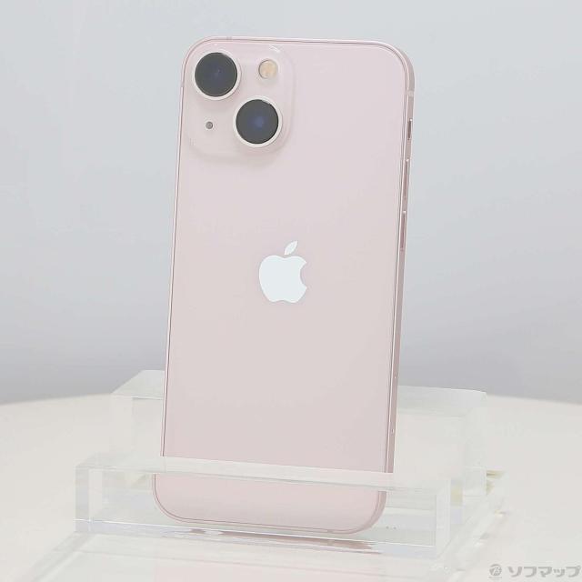 中古)Apple iPhone13 mini 128GB ピンク MLJF3J/A SIMフリー(196-ud