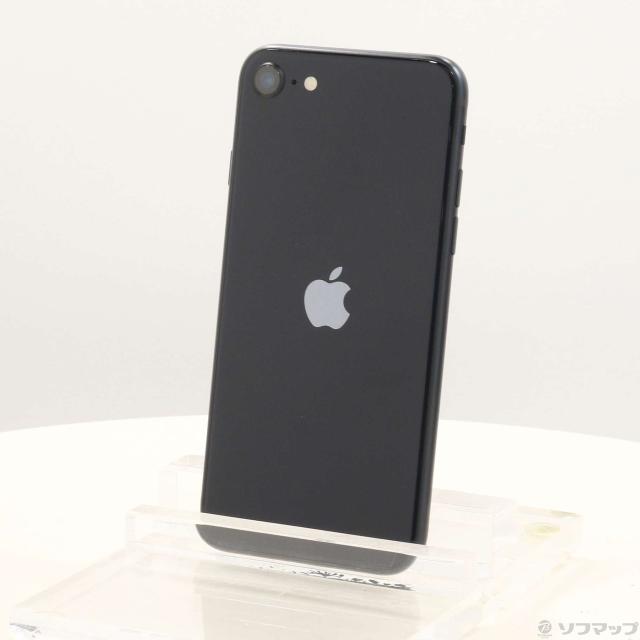 中古)Apple iPhone SE 第3世代 64GB ミッドナイト MMYC3J/A SIMフリー