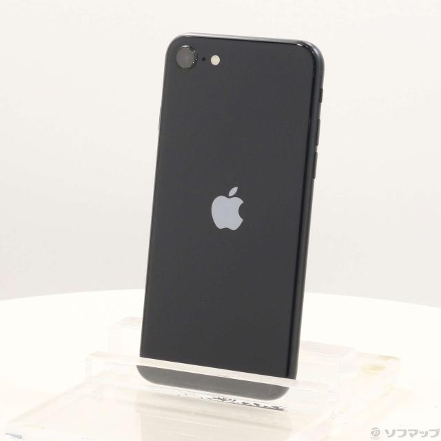 (中古)Apple iPhone SE 第3世代 64GB ミッドナイト MMYC3J/A SIMフリー(344-ud)