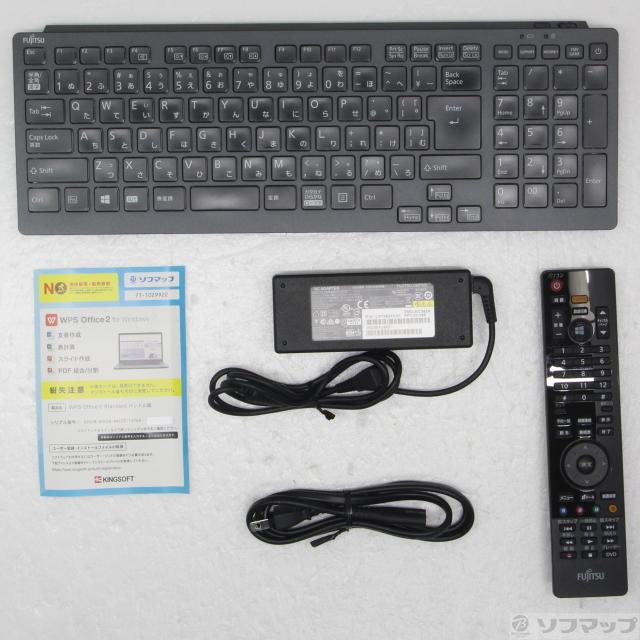 (中古)FUJITSU ESPRIMO FH77/F3 FMVF77F3B ブラック(344-ud)_4