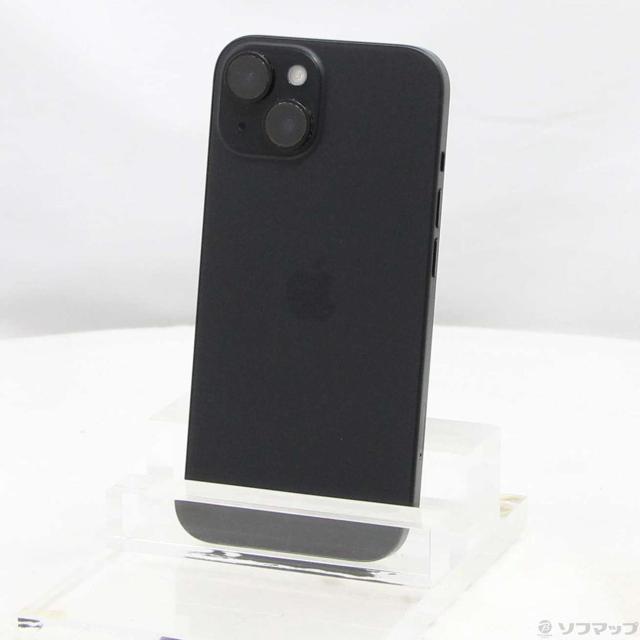 中古)Apple iPhone15 128GB ブラック MTMH3J/A SIMフリー(198-ud 