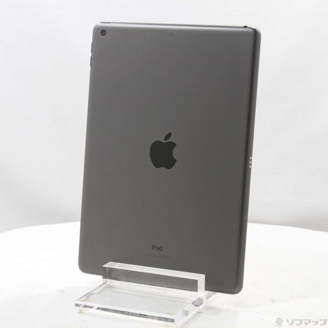 (中古)Apple iPad 第9世代 64GB スペースグレイ MK2K3KH/A Wi-Fi(258-ud)