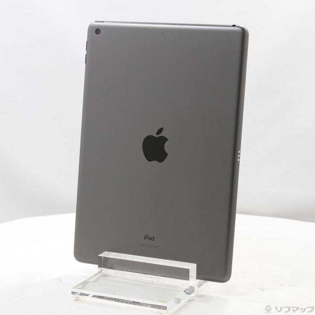 (中古)Apple iPad 第9世代 64GB スペースグレイ MK2K3LL/A Wi-Fi(258-ud)