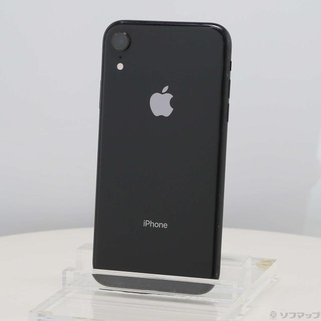 (中古)Apple iPhoneXR 64GB ブラック MT002J/A SoftBank(276-ud)