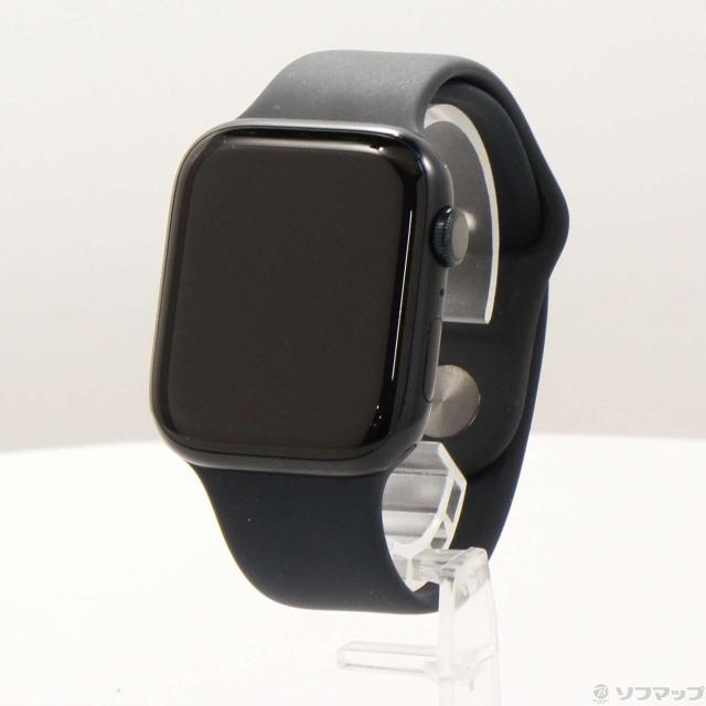 (中古)Apple Apple Watch Series 7 GPS 45mm ミッドナイトアルミニウムケース ミッドナイトスポーツバンド(352-ud) 14,839円