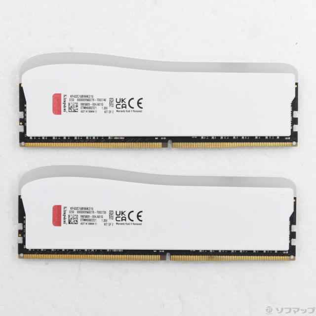 (中古)Kingston Kingston KF432C16BWAK2/16 8GB 2枚組(377-ud)