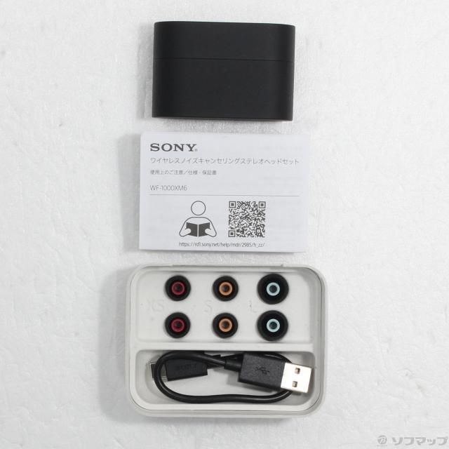 (中古)SONY WF-1000XM6 ブラック(377-ud)_4