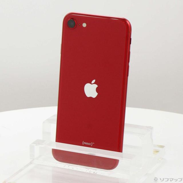 (中古)Apple iPhone SE 第2世代 64GB プロダクトレッド MHGR3J/A SIMフリー(295-ud)