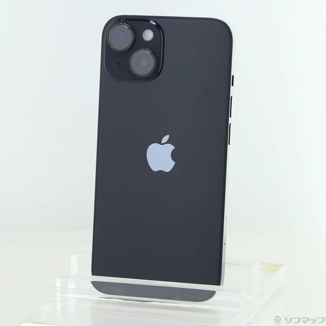(中古)Apple iPhone14 128GB ミッドナイト MPUD3J/A SIMフリー(305-ud)