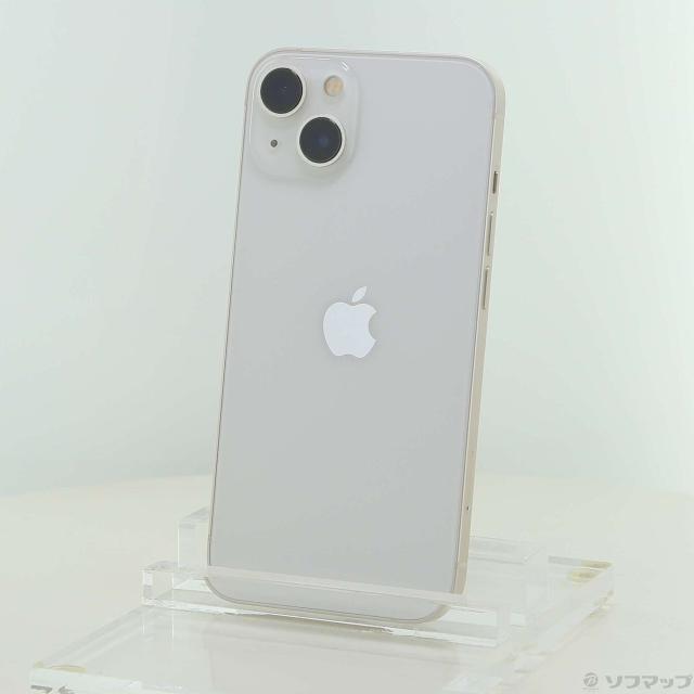 (中古)Apple iPhone13 128GB スターライト MLND3J/A SIMフリー(251-ud)