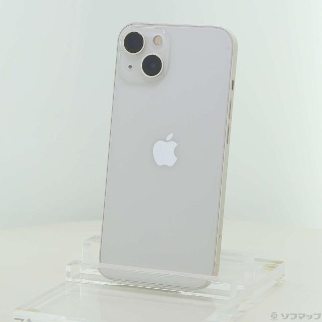(中古)Apple iPhone13 128GB スターライト MLND3J/A SIMフリー(251-ud)
