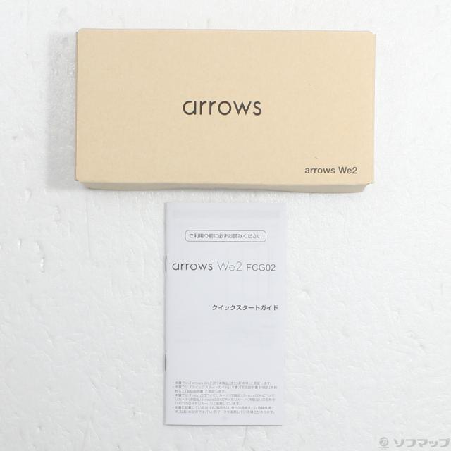 (中古)FCNT arrows We2 64GB ネイビーグリーン FCG02 au SIMフリー(269-ud)_4