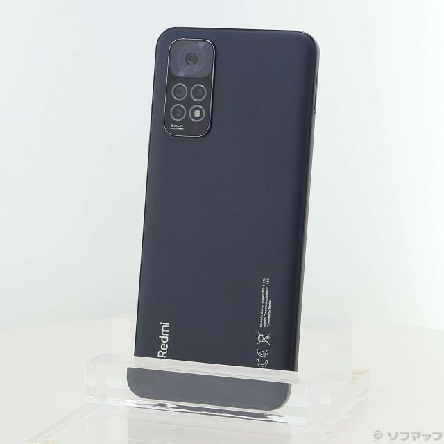 (中古)XIAOMI Redmi Note 11 64GB グラファイトグレー 2201117TL SIMフリー(352-ud)