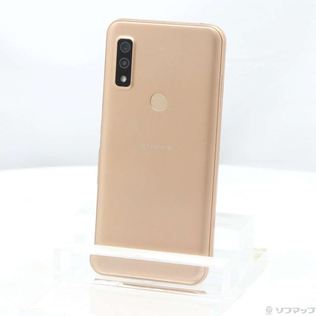 (中古)FUJITSU arrows We 64GB ローズゴールド FCG01 au SIMフリー(276-ud)