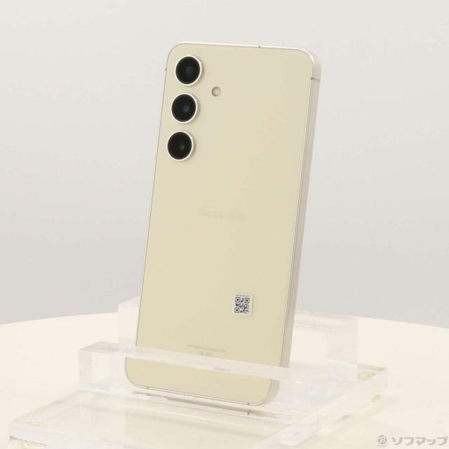 (中古)SAMSUNG Galaxy S24 256GB アンバーイエロー SC-51E docomo SIMフリー(276-ud)