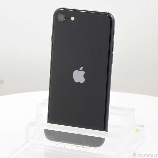 (中古)Apple iPhone SE 第3世代 64GB ミッドナイト MMYC3J/A SIMフリー(349-ud)