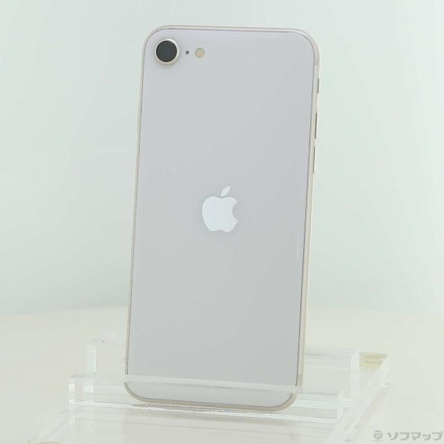 中古)Apple iPhone SE 第3世代 64GB スターライト MMYD3J/A SIMフリー 
