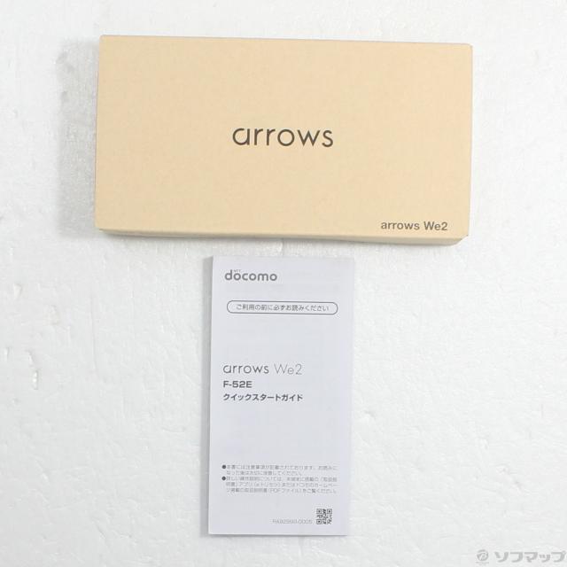 (中古)FCNT arrows We2 64GB ネイビーグリーン F-52E docomo SIMフリー(377-ud)_4